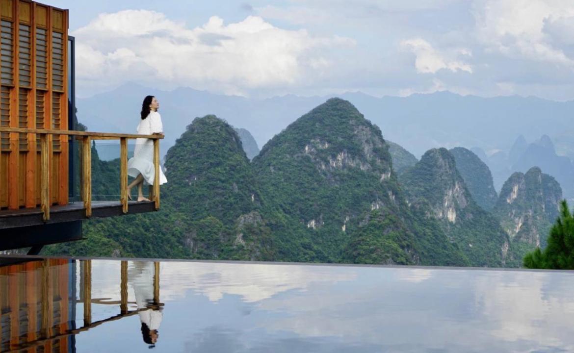 Misty Wonderland ,Yangshuo Xingping Hotel Bagian luar foto