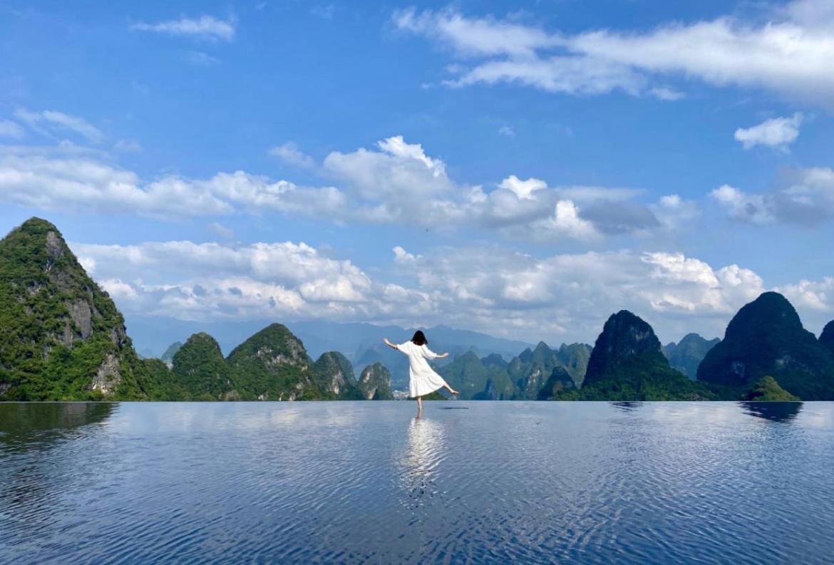 Misty Wonderland ,Yangshuo Xingping Hotel Bagian luar foto